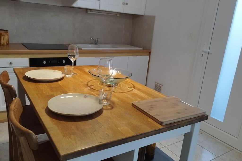 ベジエ Charmante Maison T2 De Plein Pied Avec Exterieur Calme Aux Arenesヴィラ エクステリア 写真